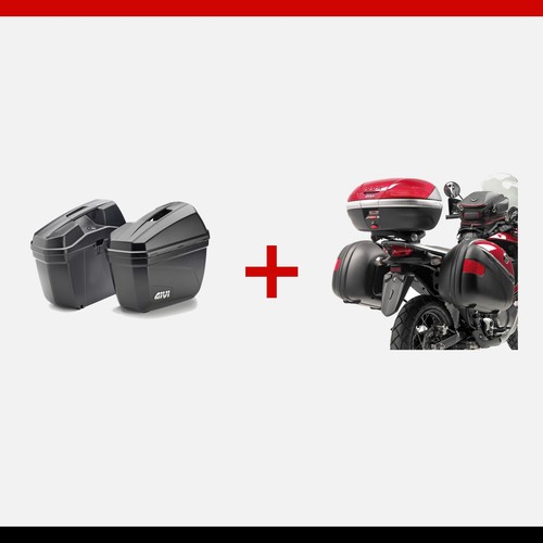 Kit givi e22n valigie laterali - givi,