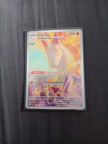 Carta pokémon gallopa - carta,