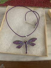 Purple Dragonfly On 18 In Cord
