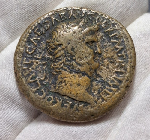 Sesterzio bronzo nerone - sesterzio, di