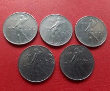 Lotto lire 1958 - lotto, vulcano