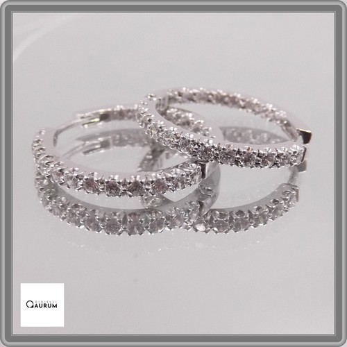 Orecchini cerchio argento - orecchini,