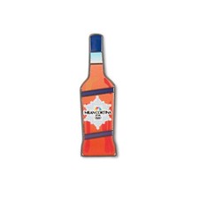 Spilla logo bottiglia liquore