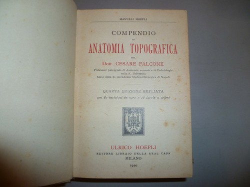 Compendio anatomia - compendio, di