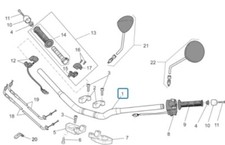 MANUBRIO MOTO GUZZI - 1200
