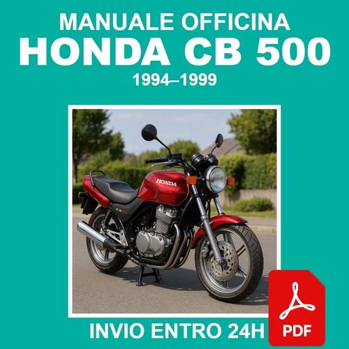 Manuale officina honda 500 - cb,