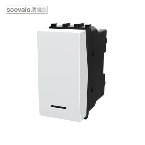 Interruttore unipolare bianco - interruttore,