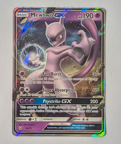 Mewtwo 73 shining - gx,