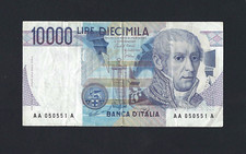 10000 LIRE A. VOLTA PRIMA