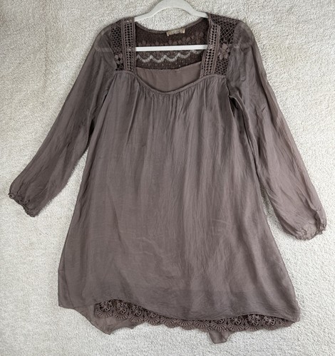 Giulia top blusa - xs, seta