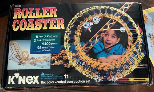 Montagne russe knex - russe, vintage