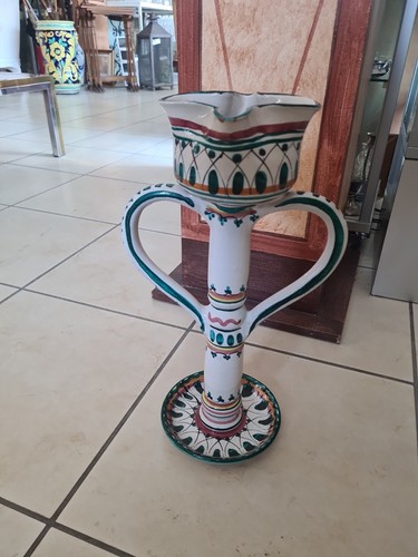 Candelabro ceramica - candelabro,