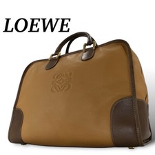 Borsa a mano Loewe Boston Anagramma Amazona pelle marrone 30x39x16 cm