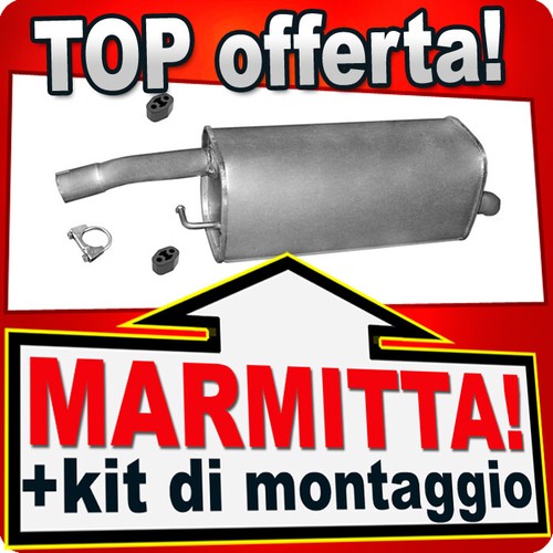 Silenziatore posteriore per - posteriore,