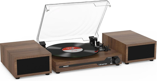 Giradischi con altoparlanti - con,