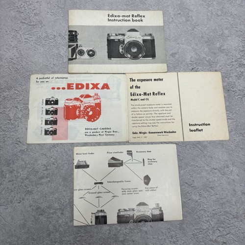 Fotocamera reflex edixa - fotocamera, edixa-mat
