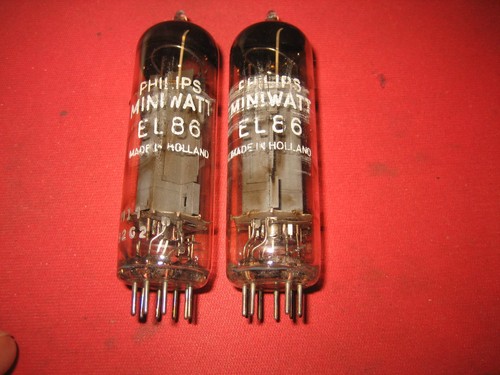 2ea mullard el86 philips - mullard,