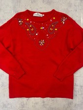 Maglione rosso intenso