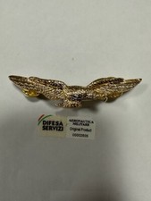 SPILLA PINS BREVETTO AQUILA DA PILOTA CIVILE AERONUATICA GRANDE