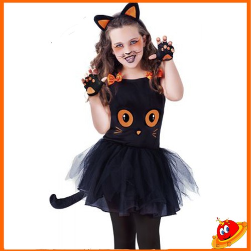Costume gattina bambina - 🐱,
