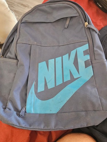 Zaino nike grigio con logo - grigio,