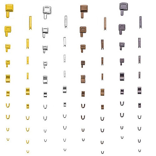 Sets zipper head sliders - 32,