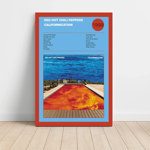 Red hot chili peppers - red,