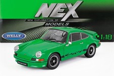 1/18 WELLY - PORSCHE - 911 CARRERA RS 2.7 COUPE 1973 WE18044GN