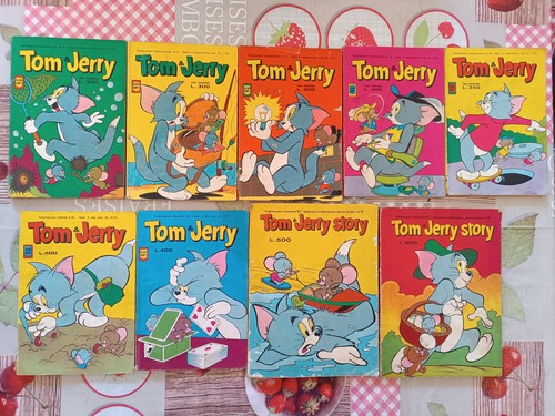 Lotto fumetti tom jerry - tom,