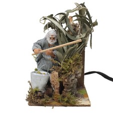 Pastore per presepe - pastore, in