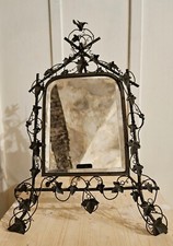 Specchio, Vetro Molato, Rame Argentato,  1930, 50x33 Cm.