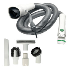 Tubo flessibile + kit pennelli lancia spazzola per Vorwerk Folletto VK140 VK150
