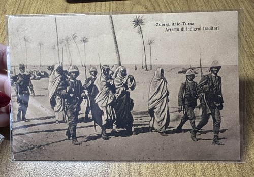 Cartolina guerra italo turca - guerra,