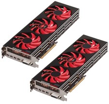 2 pezzi scheda grafica AMD FirePro S10000 | 4x mDP + DVI | 6 GB GDDR5 | 3584 core