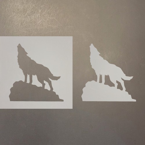 Lupo plastica mylar stencil - plastica,