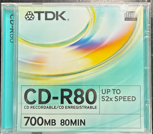 Tdk min 700 mb - 80, min.