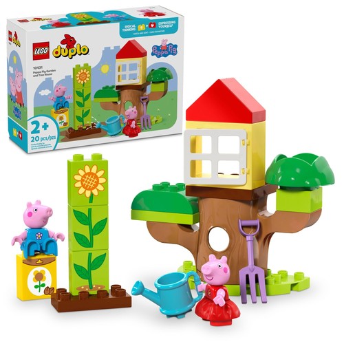 Lego duplo peppa - lego, giardino