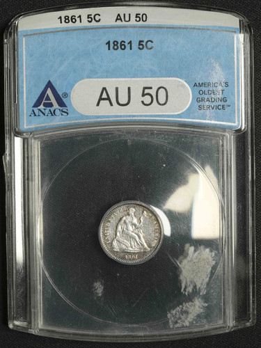 1861 anacs liberty - 1861,