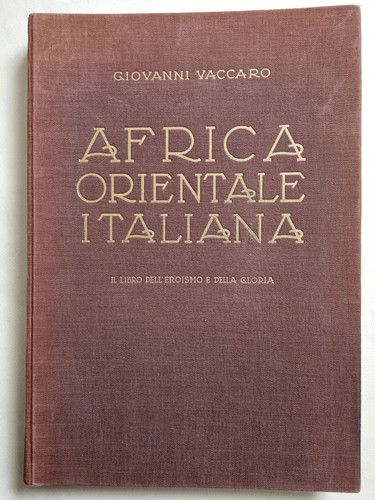 Africa orientale italiana - africa,