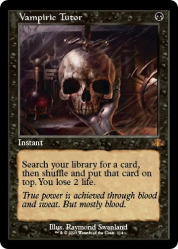 Vampiric tutor cornice - vampiric,