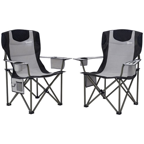 Outsunny set sedie da - set, 2