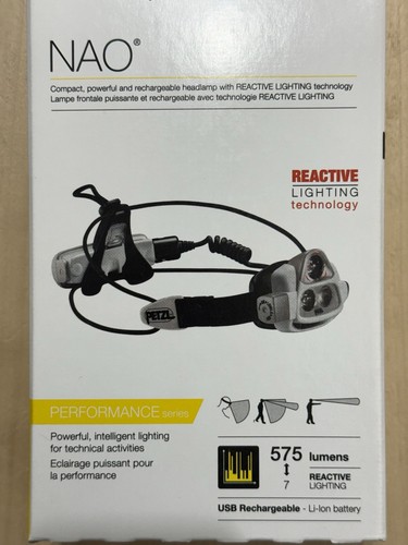 Lampada frontale petzl nao 575 - frontale,