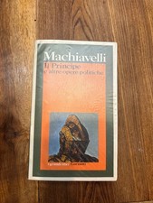 Libro Il principe di Niccolo Machiavelli vintage