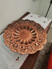 Piatto decorativo in RAME