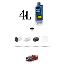 HOFFCAR Kit tagliando 4 FILTRI