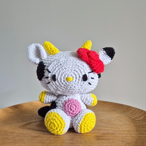 Hello kitty soft doll - hello, cow