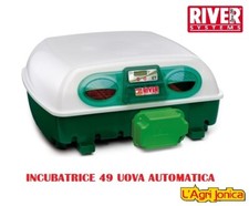 Incubatrice Automatica Professionale River Systems ET 49 uova display digitale
