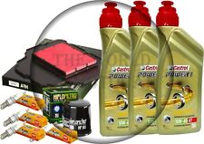 TAGLIANDO HONDA DEAUVILLE 650 1998 2005 CASTROL 10W40 FILTRI OLIO ARIA CANDELE