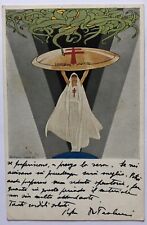 Cartolina Festa Fiore Lotta Antitubercolare malattia tubercolosi prevenzione T16