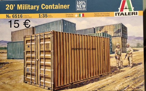 Italeri military container - italeri,